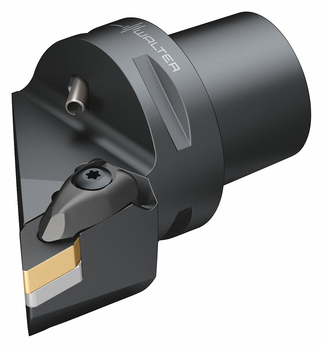 Indexable Cutting Unit Head for External Turning: Left Hand, 103.00mm Overall Lg