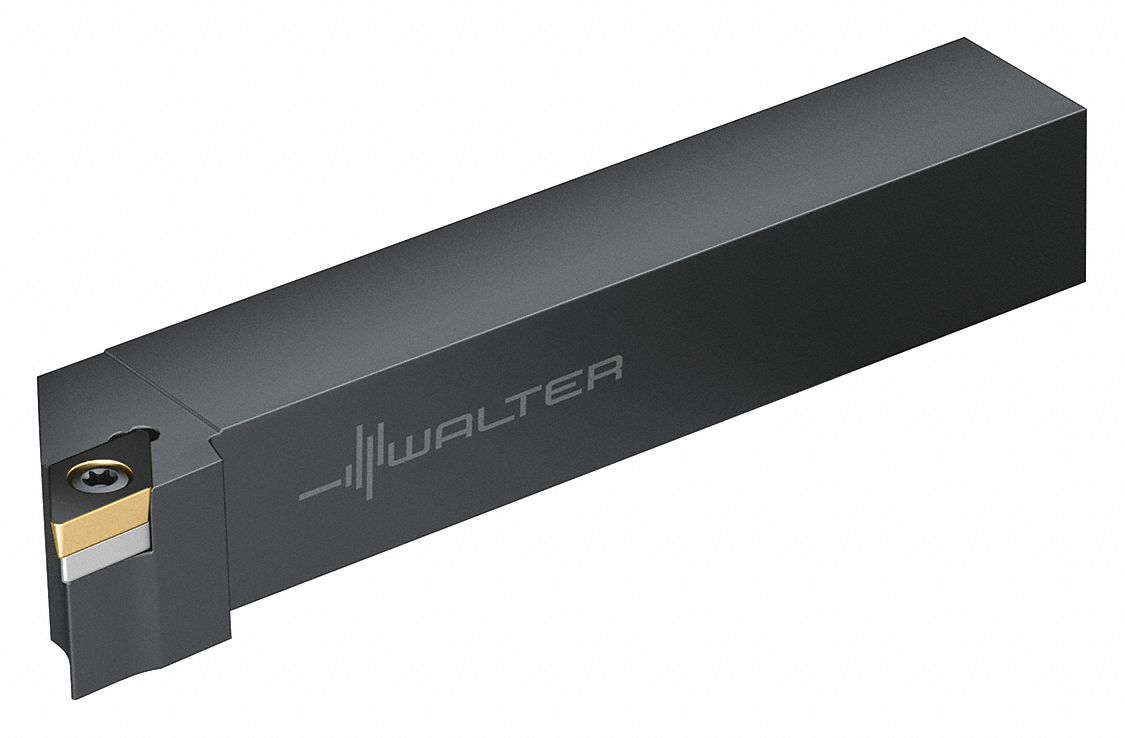 Indexable Turning and Profiling Tool Holder: SDJC Toolholder, 55° Diamond, 93° Approach Angle