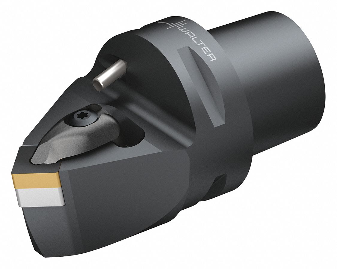 Indexable Cutting Unit Head for External Turning: Neutral, 103.00mm Overall Lg