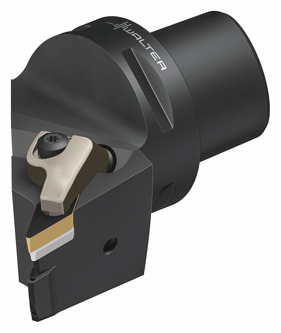 Indexable Cutting Unit Head for External Turning: Right Hand, Coolant Through