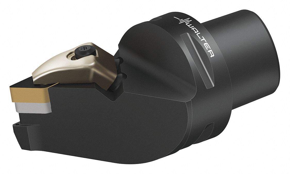 Indexable Cutting Unit Head for External Turning: Left Hand, Coolant Through