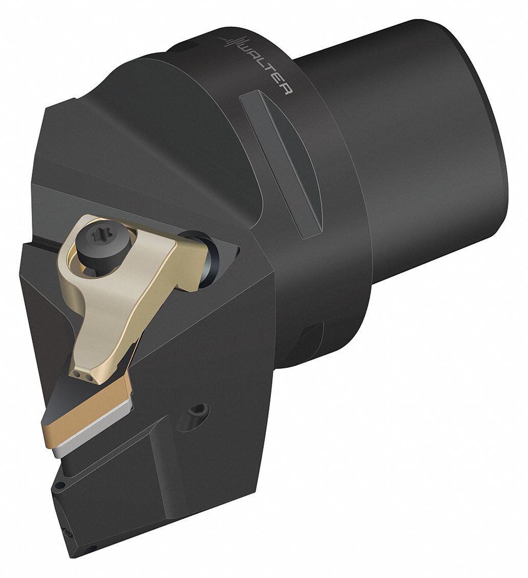 Indexable Cutting Unit Head for External Turning: Right Hand, Coolant Through