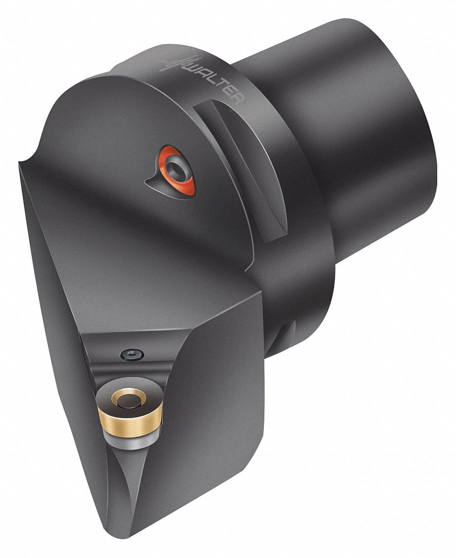 Indexable Cutting Unit Head for External Turning: Left Hand, 103.00mm Overall Lg