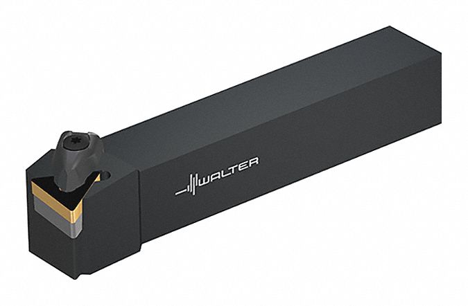 Indexable Turning and Profiling Tool Holder: DTFN Toolholder, Triangle, 90° Approach Angle