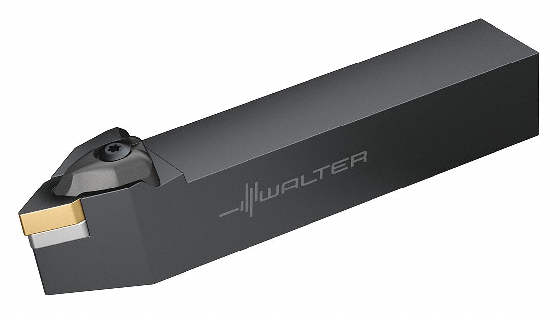 Indexable Turning and Profiling Tool Holder: DDNN Toolholder, 55° Diamond, 63° Approach Angle