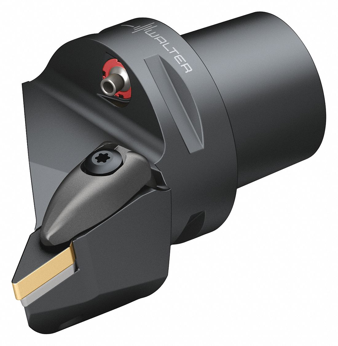 Indexable Cutting Unit Head for External Turning: Left Hand, 103.00mm Overall Lg