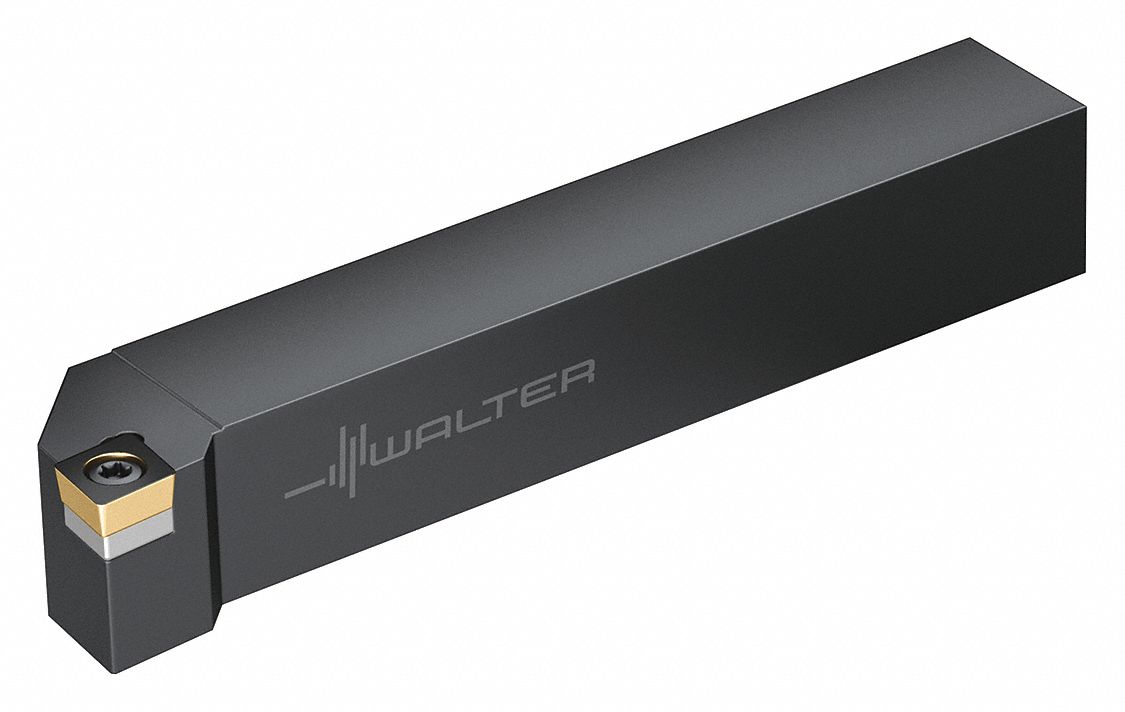 Indexable Turning and Profiling Tool Holder: SCLC Toolholder, 80° Diamond, 95° Approach Angle