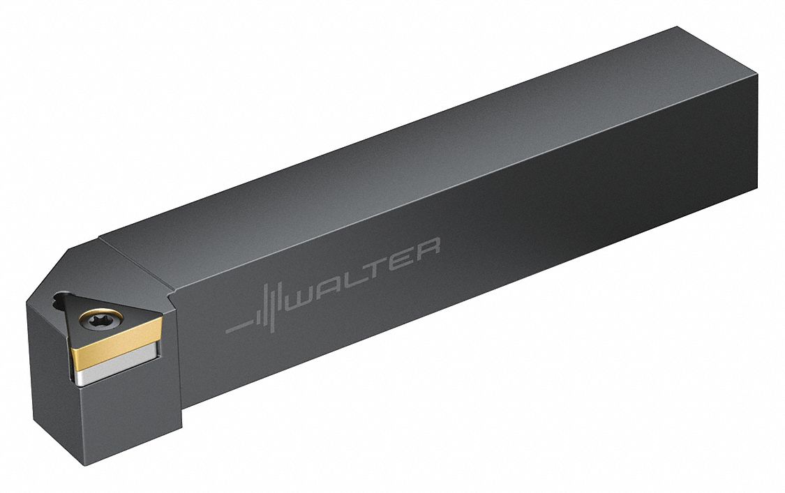 Indexable Turning and Profiling Tool Holder: STGC Toolholder, Triangle, 90° Approach Angle