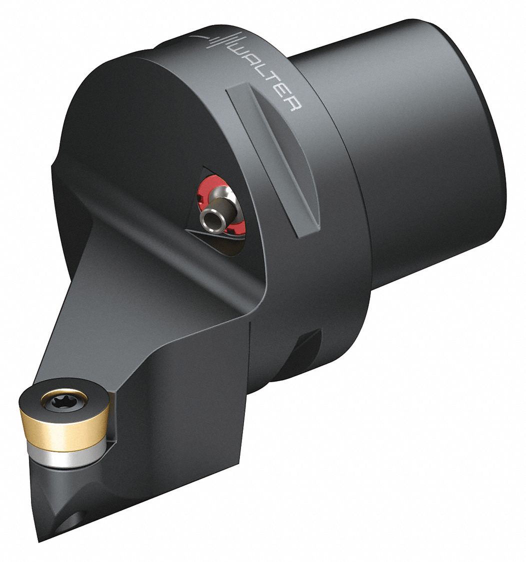 Indexable Cutting Unit Head for External Turning: Left Hand, 103.00mm Overall Lg