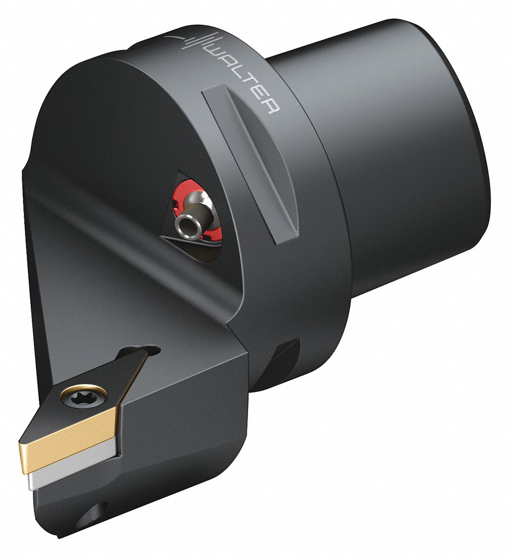 Indexable Cutting Unit Head for External Turning: Left Hand, 103.00mm Overall Lg