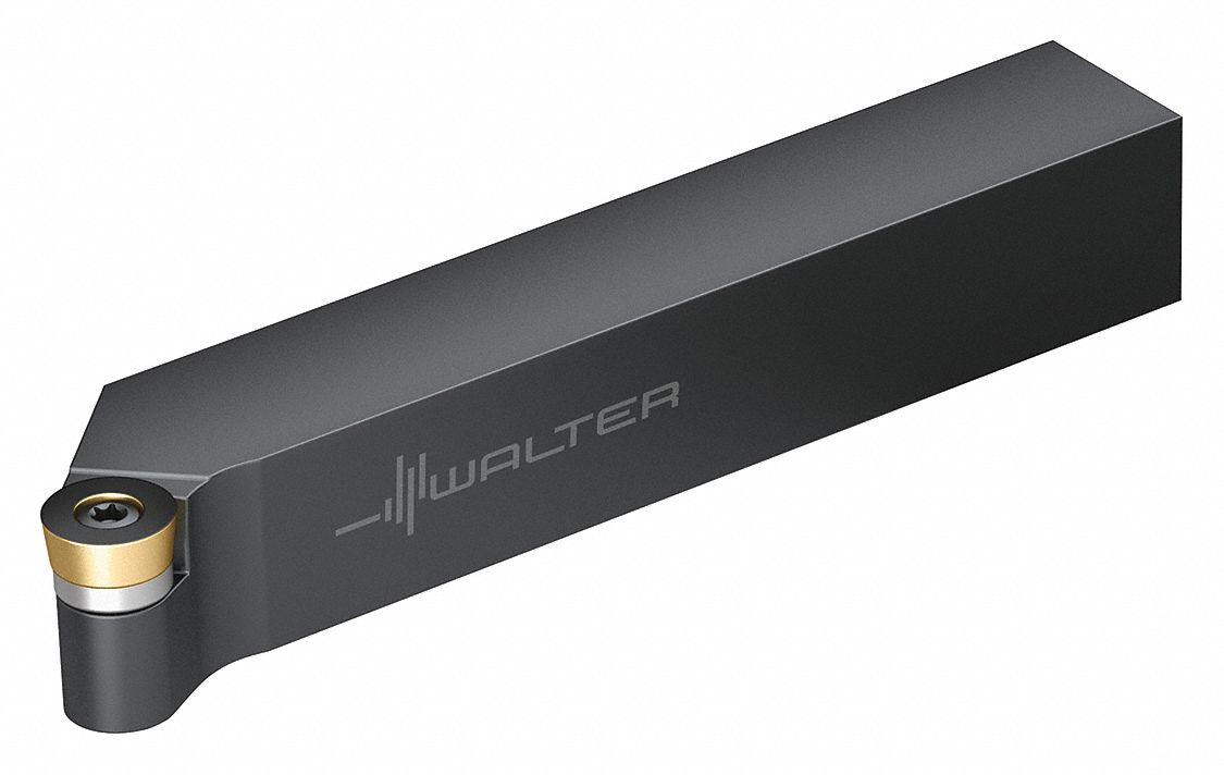 Indexable Turning and Profiling Tool Holder: SRGC Toolholder, Round, 90° Approach Angle