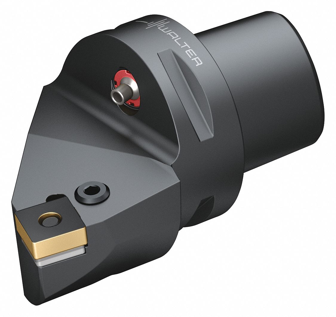 Indexable Cutting Unit Head for External Turning: Left Hand, 103.00mm Overall Lg