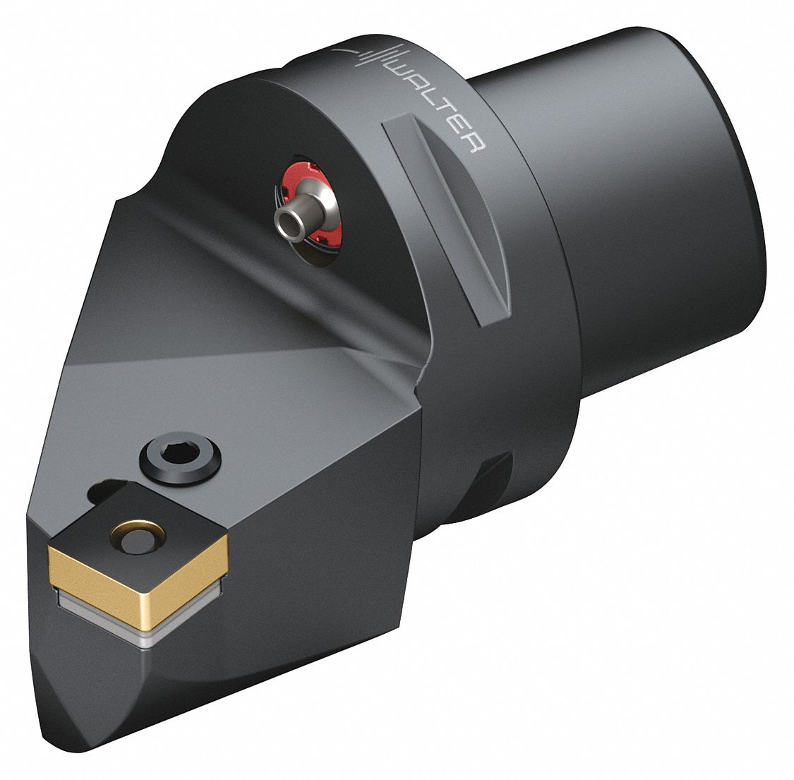 Indexable Cutting Unit Head for External Turning: Left Hand, 106.80mm Overall Lg