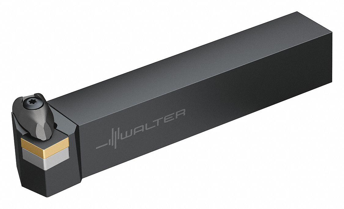 Indexable Turning and Profiling Tool Holder: DCKN Toolholder, 80° Diamond, 75° Approach Angle