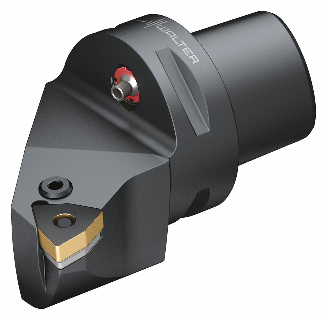 Indexable Cutting Unit Head for External Turning: Left Hand, 103.00mm Overall Lg