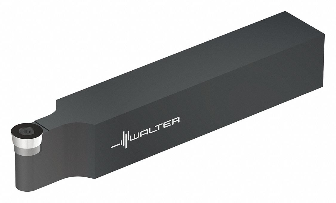 Indexable Turning and Profiling Tool Holder: SRDC Toolholder, Round, 45° Approach Angle