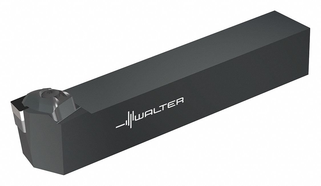 Indexable Turning and Profiling Tool Holder: DCKN Toolholder, 80° Diamond, 75° Approach Angle