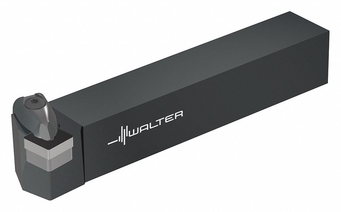 Indexable Turning and Profiling Tool Holder: DCKN Toolholder, 80° Diamond, 75° Approach Angle