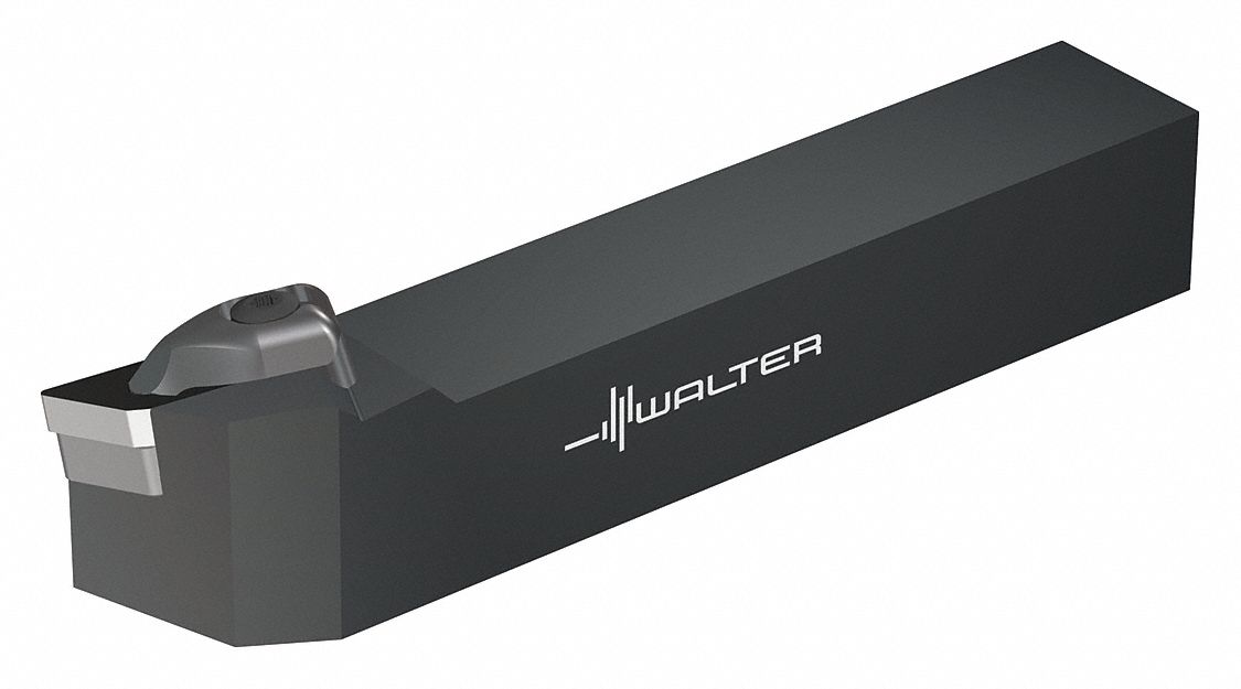 Indexable Turning and Profiling Tool Holder: DDQN Toolholder, 55° Diamond, 6" Overall Lg