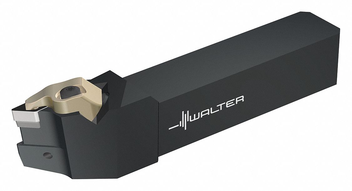 Indexable Turning and Profiling Tool Holder: DDJN Toolholder, 55° Diamond, 93° Approach Angle