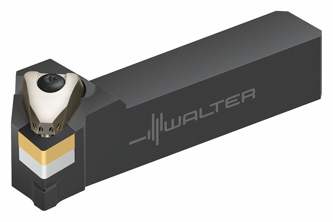 Indexable Turning and Profiling Tool Holder: DCLN Toolholder, 80° Diamond, 95° Approach Angle