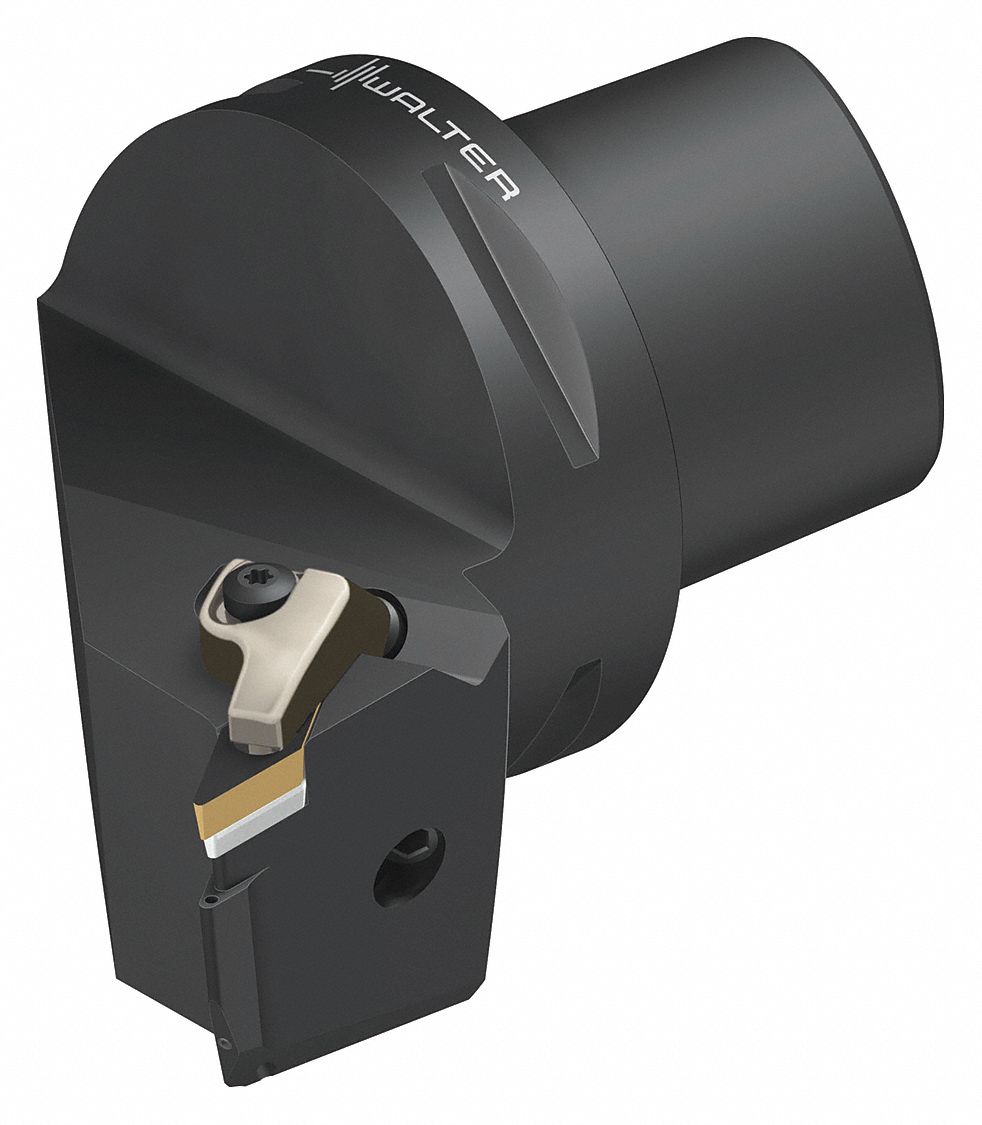 Indexable Cutting Unit Head for External Turning: Right Hand, Coolant Through