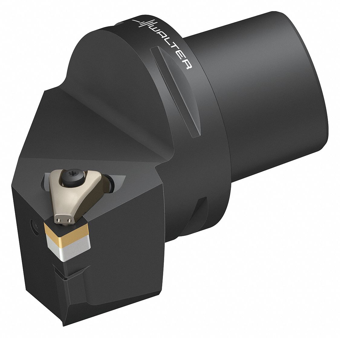 Indexable Cutting Unit Head for External Turning: Right Hand, Coolant Through