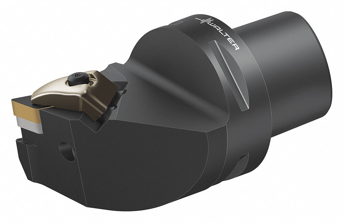 Indexable Cutting Unit Head for External Turning: Left Hand, Coolant Through