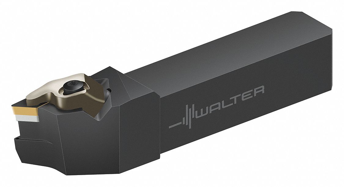 Indexable Turning and Profiling Tool Holder: DDJC Toolholder, 55° Diamond, 93° Approach Angle