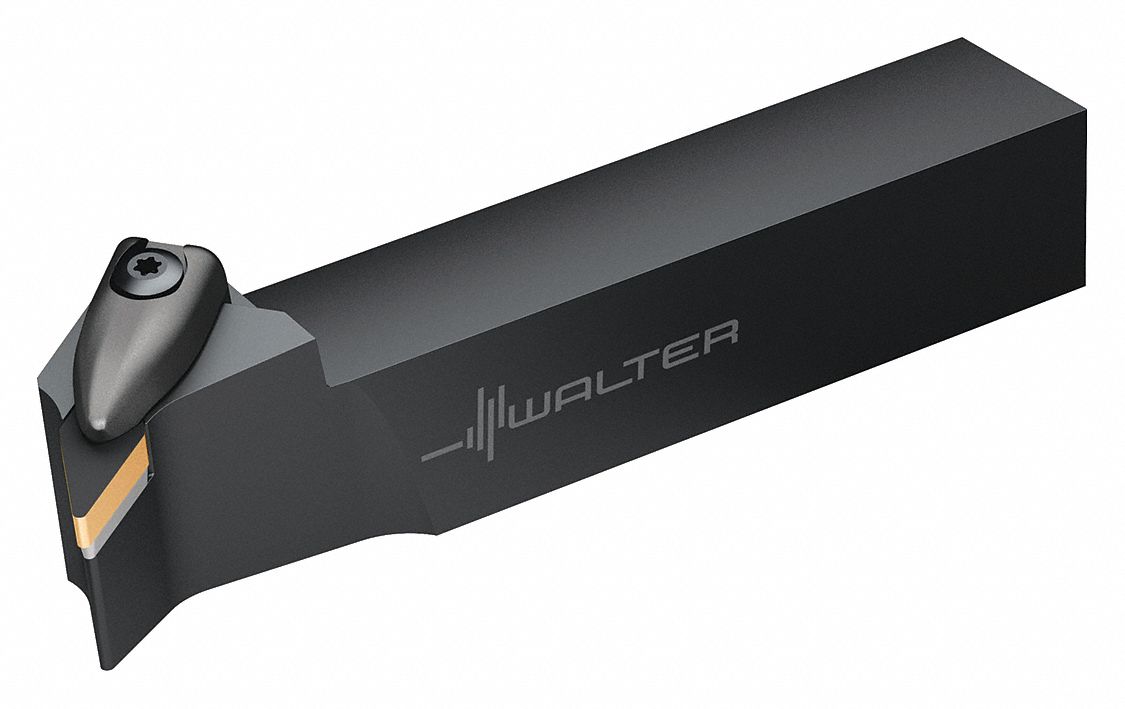 Indexable Turning and Profiling Tool Holder: DVTN Toolholder, 35° Diamond, 60° Approach Angle