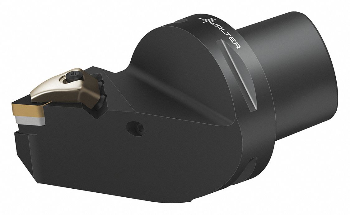 Indexable Cutting Unit Head for External Turning: Left Hand, Coolant Through