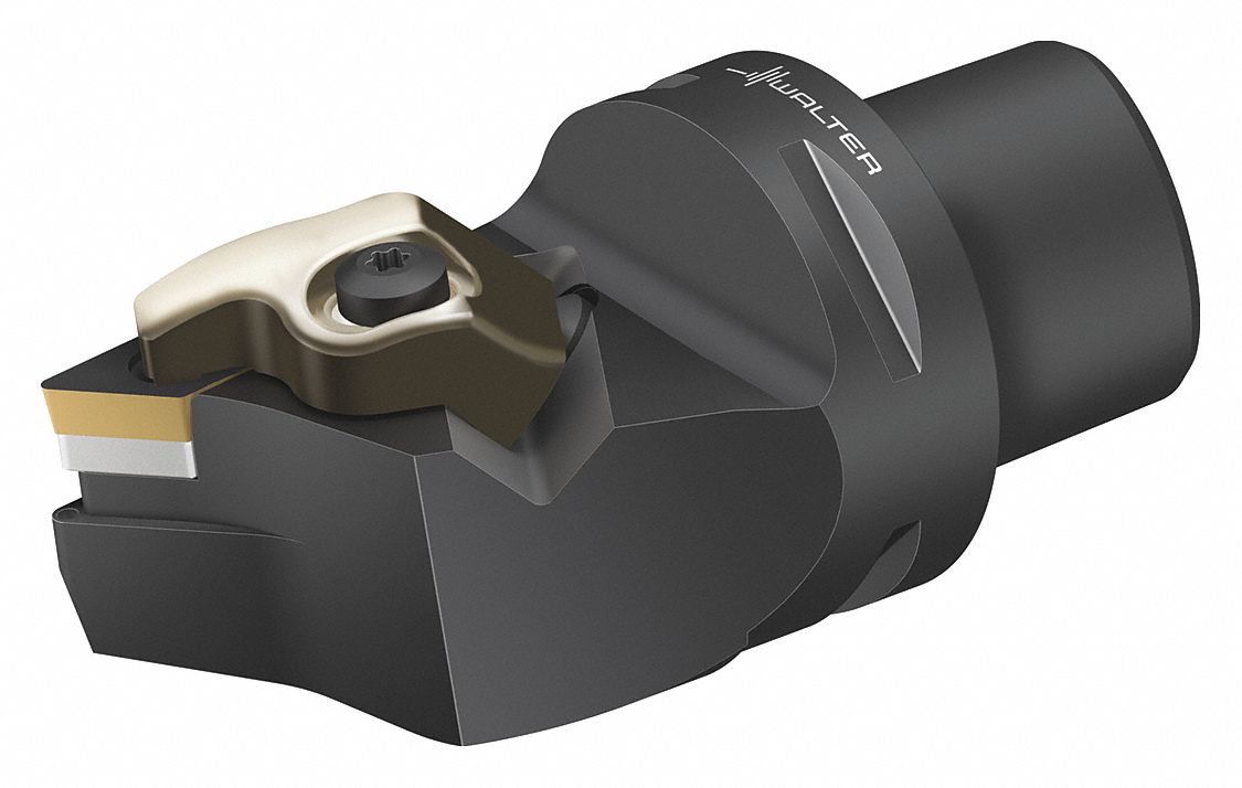 Indexable Cutting Unit Head for External Turning: Left Hand, Coolant Through