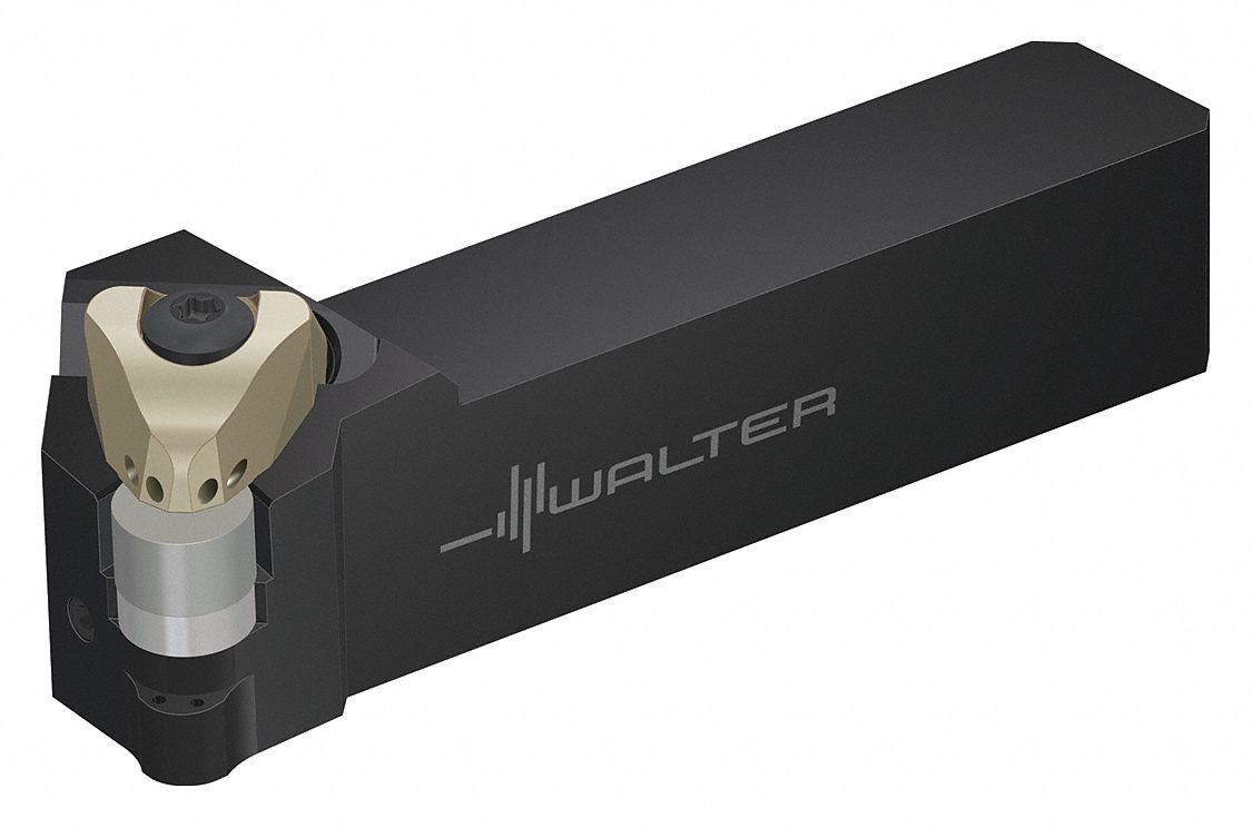 Indexable Turning and Profiling Tool Holder: CRSN Toolholder, Round, 45° Approach Angle