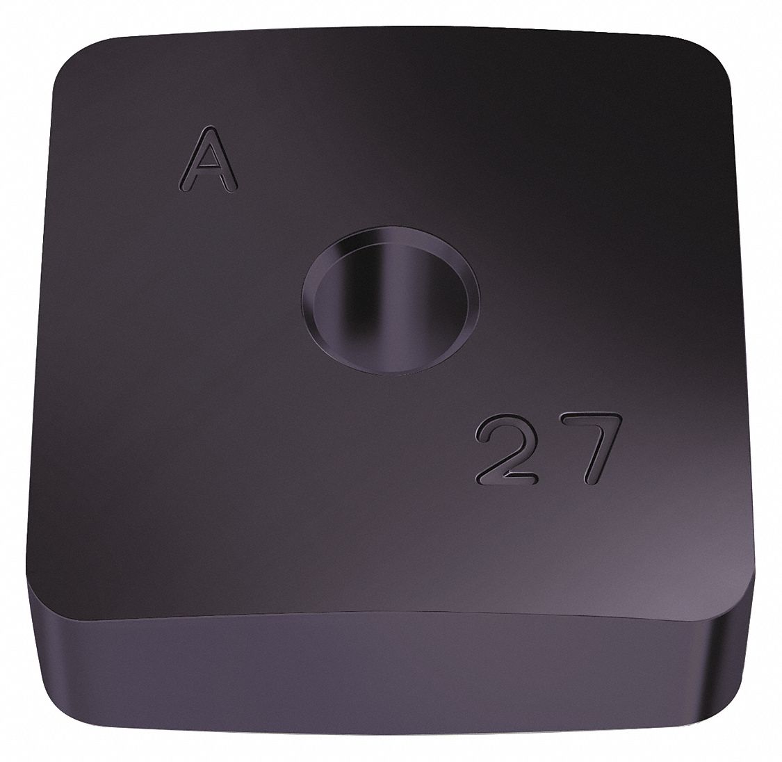 WALTER, 1/2 in Inscribed Circle, 3/64 in Corner Radius, Square Milling ...