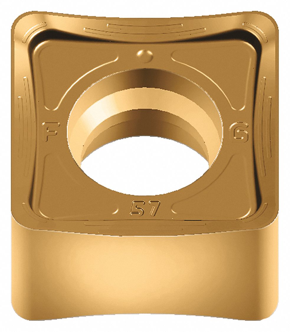 WALTER Square Milling Insert 3/8 in Inscribed Circle, 1/32 in Corner