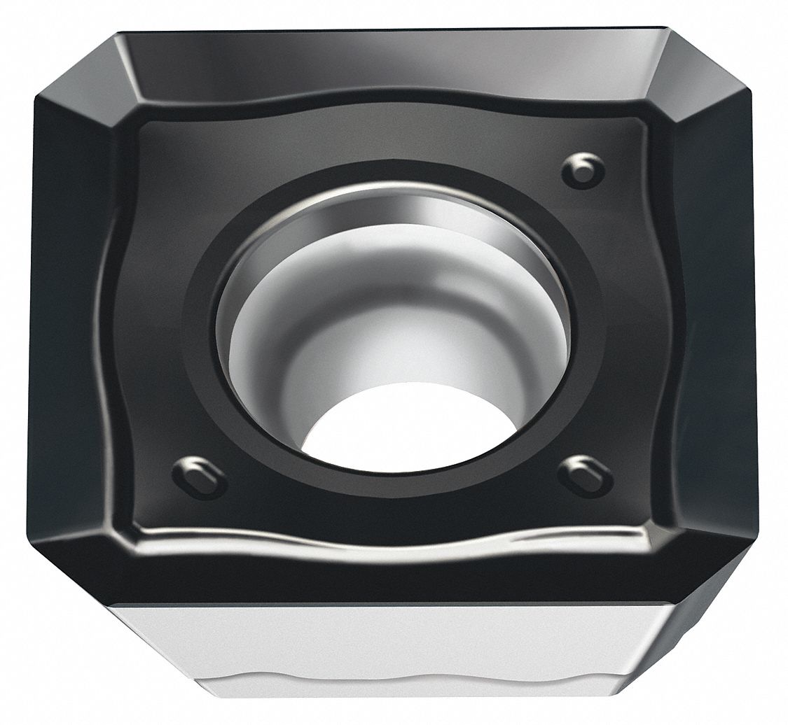 WALTER Square Milling Insert, Inscribed Circle 1/2", Rake Positive 56RL53SDGT1204AZNG77