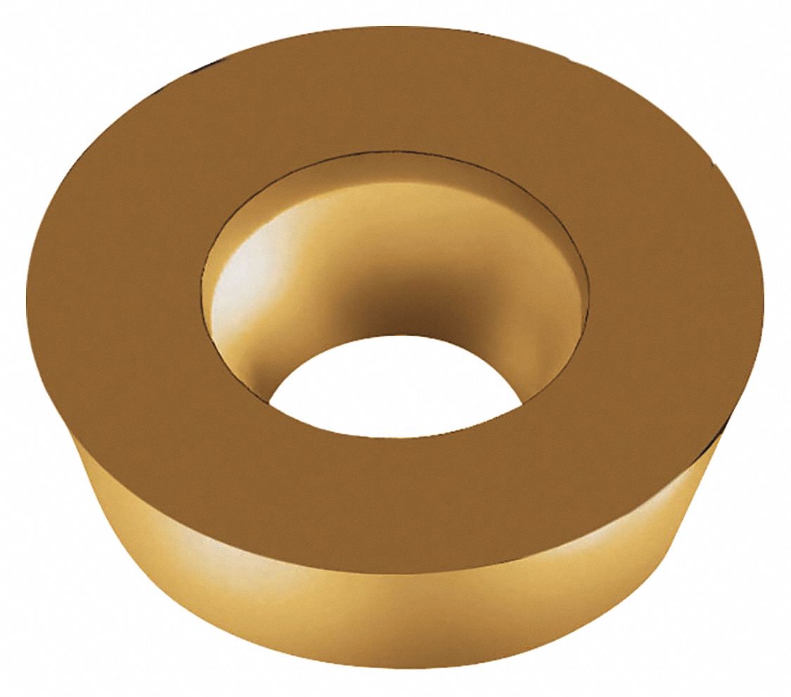 Round Milling Insert: 0.4720 in Inscribed Circle, 0.2360 in Corner Radius, 5/32 in Thick
