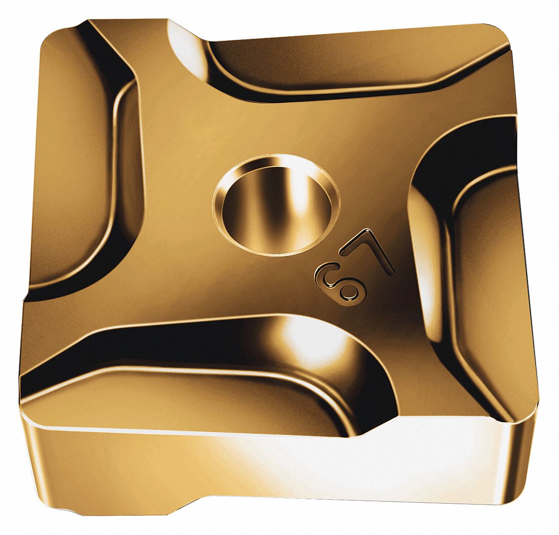 WALTER, 1/2 in Inscribed Circle, 1/32 in Corner Radius, Square Milling ...