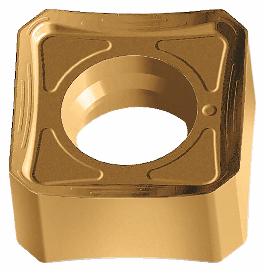 WALTER Square Milling Insert 3/8 in Inscribed Circle, 1/64 in Corner