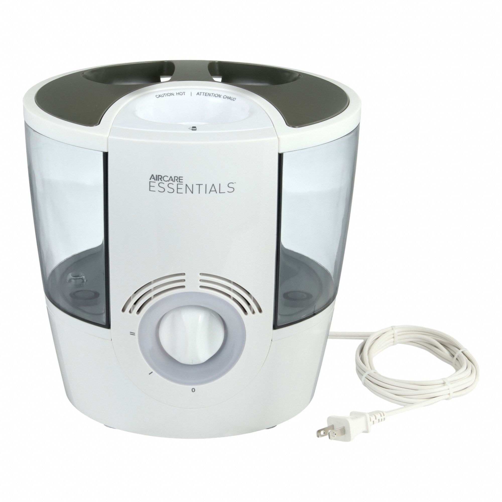 Portable Humidifier: Steam, 2.1 gal Daily Humidification Output, Warm, Tabletop Housing, Pour-In