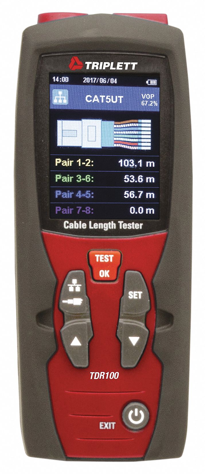 COMPTEUR DE LONGUEUR DE CABLE / TDR