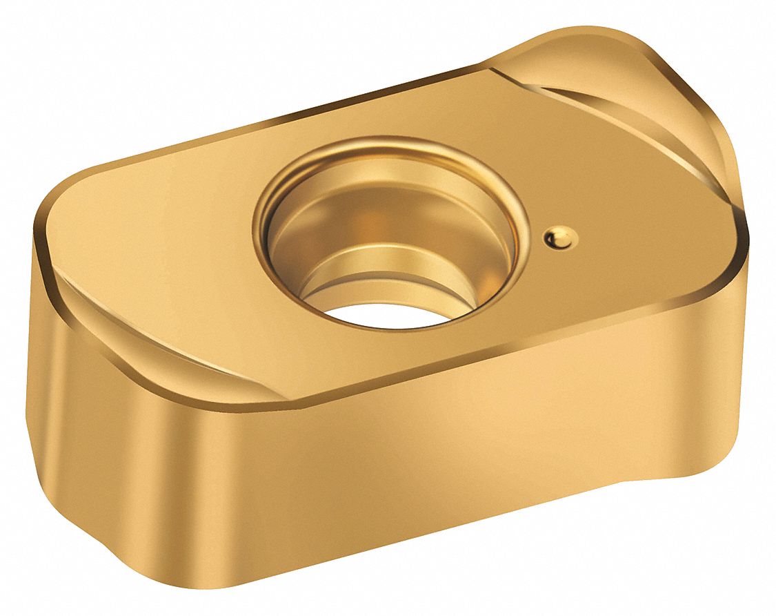 Diamond Milling Insert: 0.0630 in Corner Radius, 0.1420 in Thick, Chip-Breaker, CVD