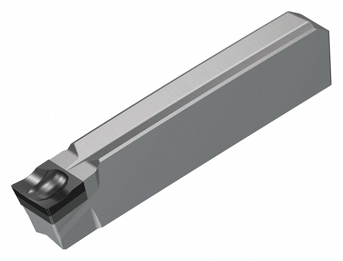 Indexable Parting and Grooving Insert: Neutral, 0.079 in Max. Grooving Wd, F1 Chip-Breaker