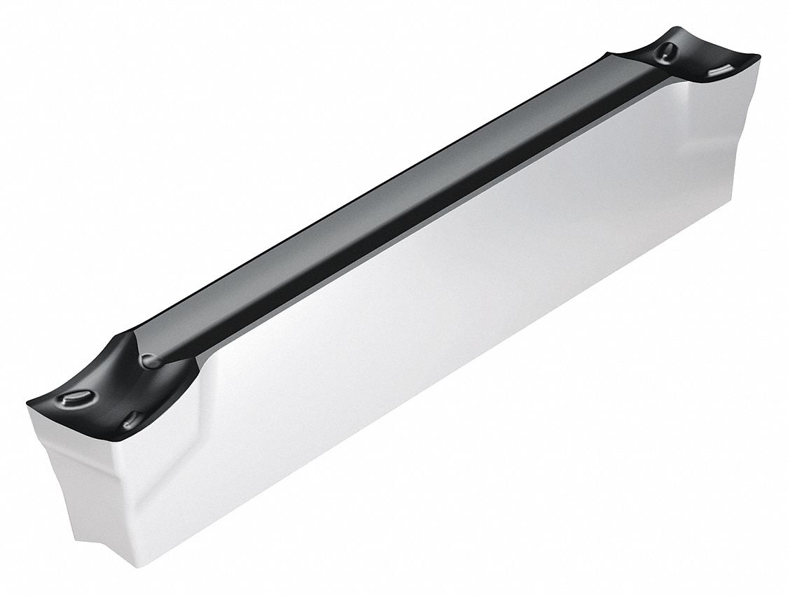 Indexable Parting and Grooving Insert: Neutral, 0.0790 in Max. Grooving Wd, CF6 Chip-Breaker