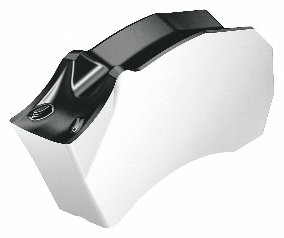 Indexable Parting and Grooving Insert: Neutral, 0.0790 in Max. Grooving Wd, CF6 Chip-Breaker