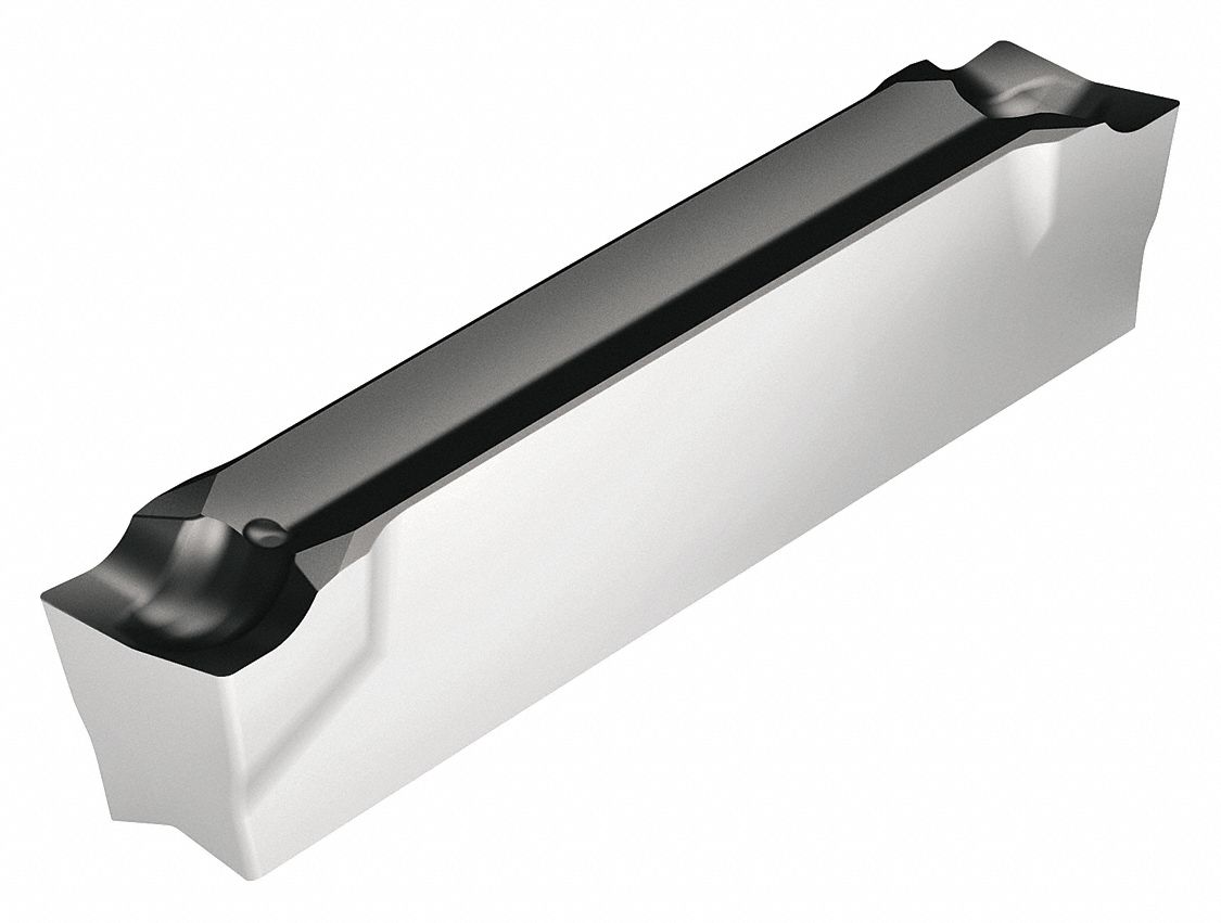 Indexable Parting and Grooving Insert: Neutral, 0.1180 in Max. Grooving Wd, CF5 Chip-Breaker