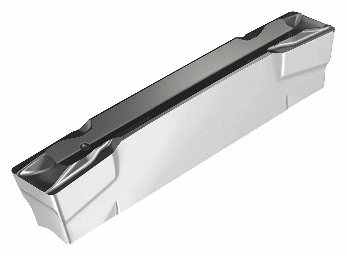 Indexable Parting and Grooving Insert: Neutral, 0.0630 in Max. Grooving Wd, UF8 Chip-Breaker