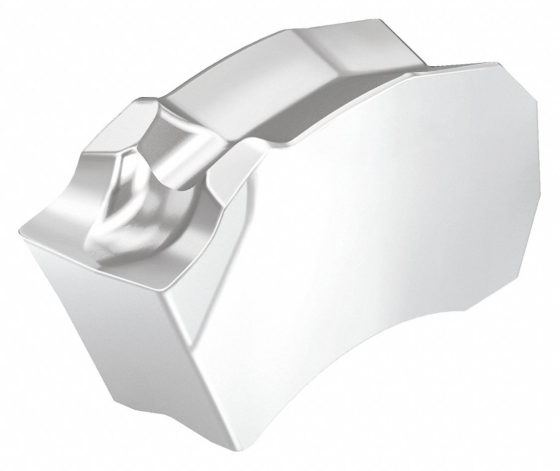 Indexable Parting and Grooving Insert: Neutral, 0.0790 in Max. Grooving Wd, CK8 Chip-Breaker