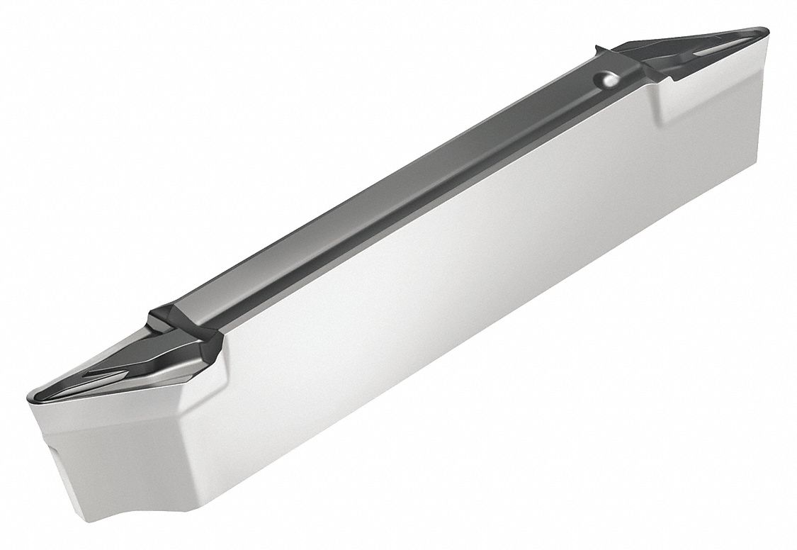 Indexable Parting and Grooving Insert: Neutral, 0.1100 in Max. Grooving Wd, VG7 Chip-Breaker