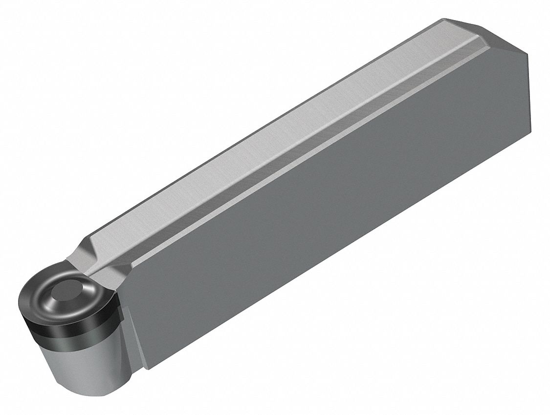 Indexable Parting and Grooving Insert: Neutral, 0.079 in Max. Grooving Wd, M1 Chip-Breaker